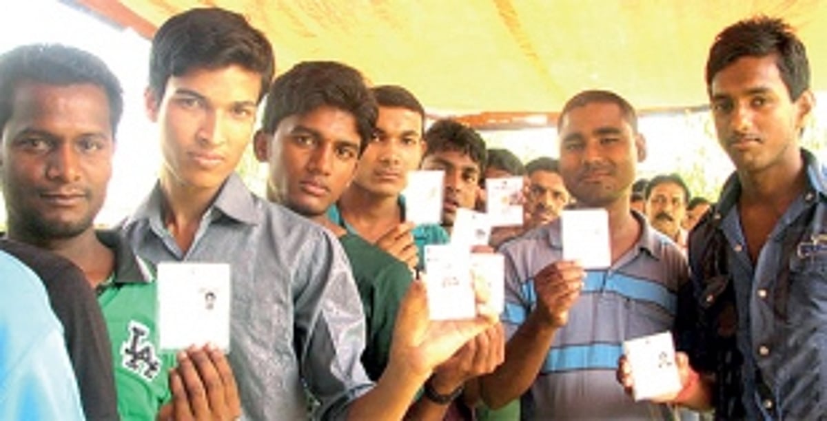 Voting for the first time is   a powerful feeling