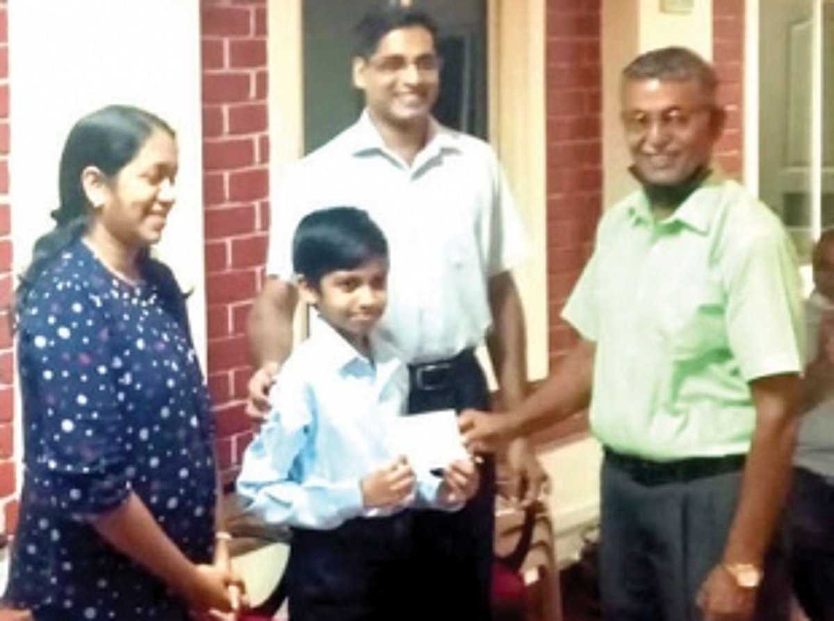 WC silver medallist Ethan Vaz felicitated