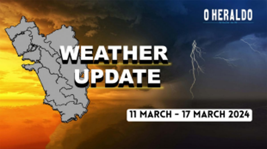 WEEKLY WEATHER UPDATE: Dry Weather Prevails Across Goa, Maximum Temperature Reaches 32.0°C