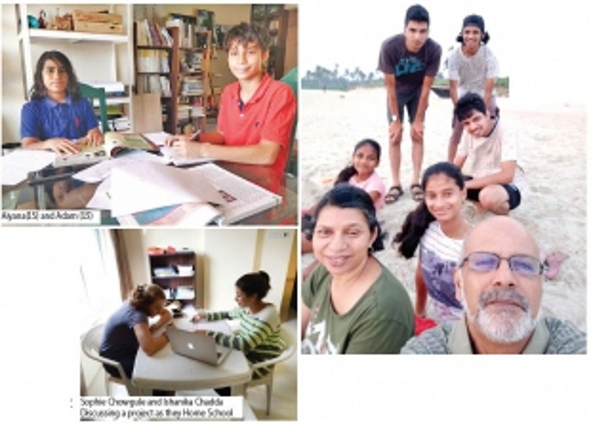 WHEN THE SCHOOL COMES HOME