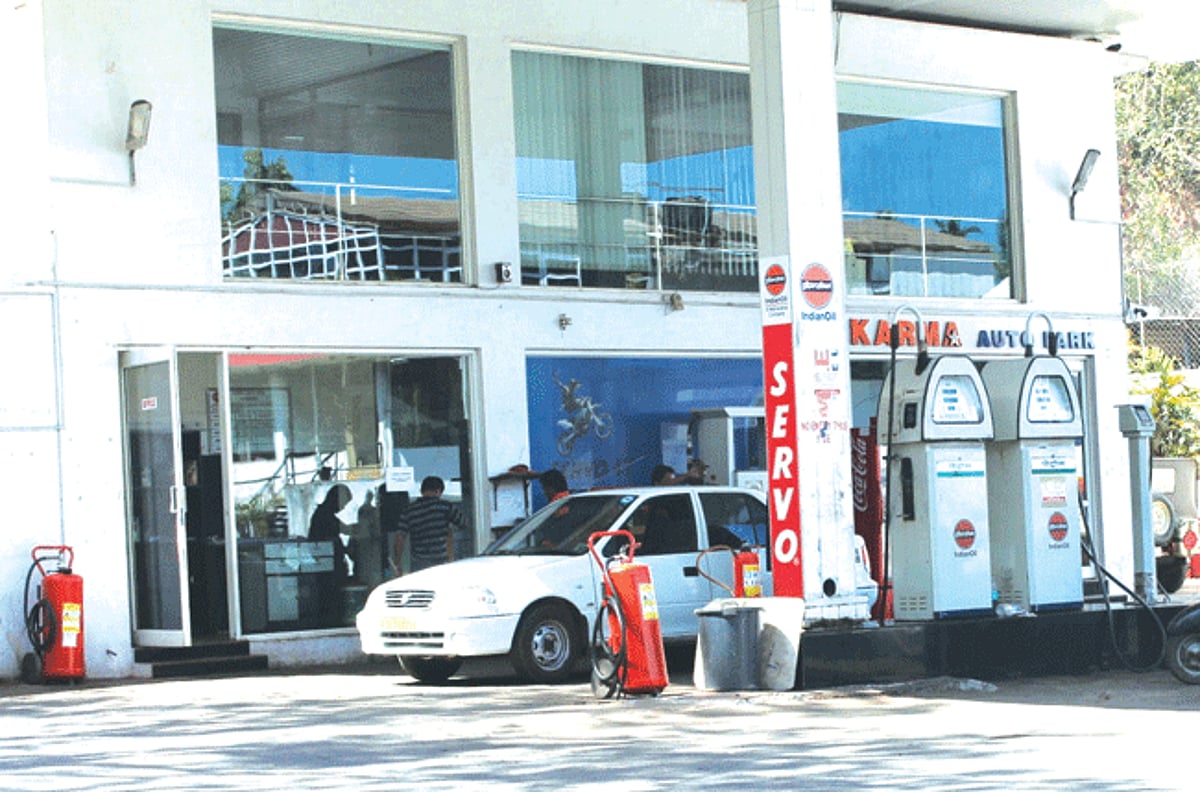 WORRISOME SITUATION: Present regulations stipulate that petrol pump only need to be equipped with fire extinguishers and sand buckets.