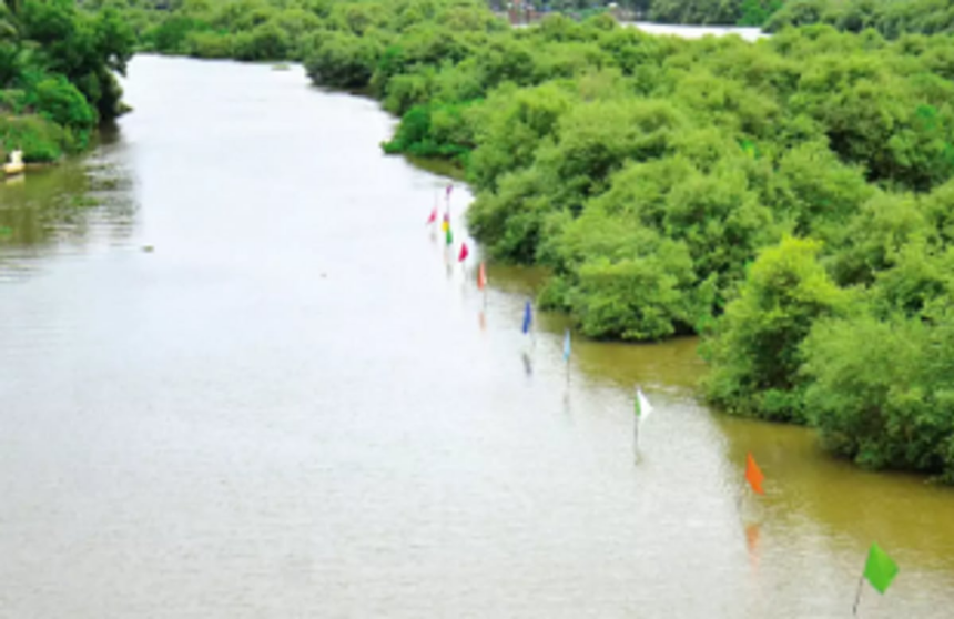 WRD inspects dubious desilting of Sal in Nuvem, promises to take corrective steps