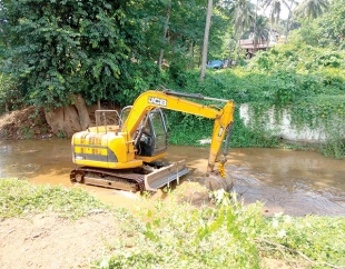 WRD starts work on desilting Ponda’s main nullah
