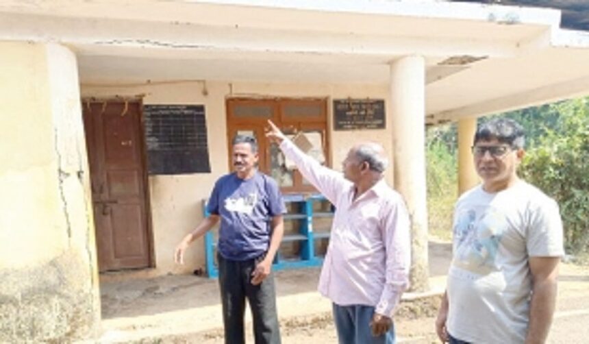 WRD’s 40-year-old dilapidated market complex  at Sanguem cries for urgent attention