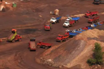 Waiting indefinitely for mining to restart, truckers call for break in taxes, fines