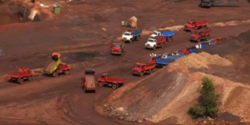 Waiting indefinitely for mining to restart, truckers call for break in taxes, fines