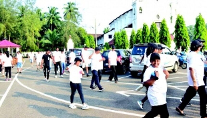 Walkathon in Chandor-Guirdolim illuminates Diwali with the spirit of brotherhood 1 Walkathon in Chandor-Guirdolim illuminates Diwali with the spirit of brotherhood