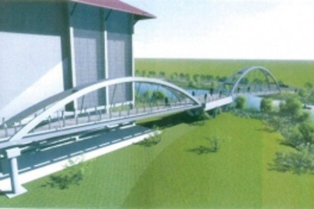 Walkway joining two  heritage points treads into  Smart Cities Mission