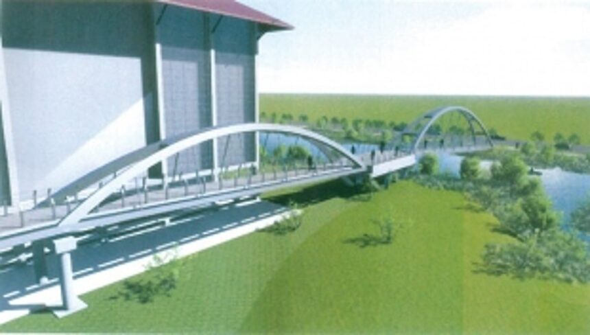 Walkway joining two heritage points treads into Smart Cities Mission