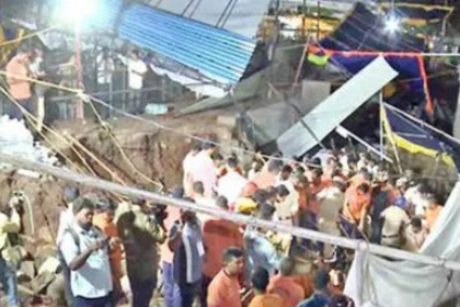 Wall Collapse at Simhachalam Temple in Andhra Pradesh Kills 8 Devotees