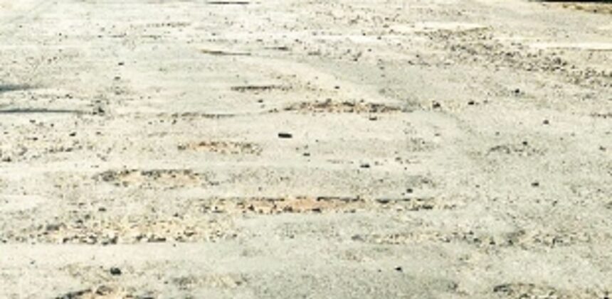 Waning promise - Potholes are still a pain