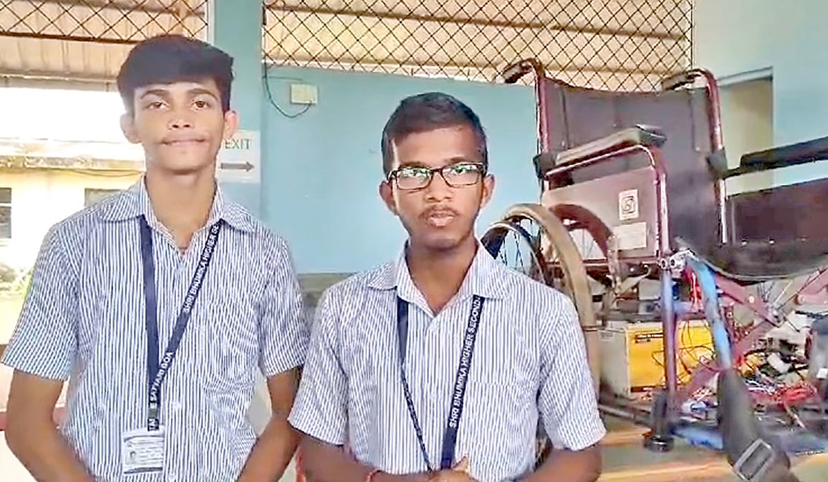 Waste to wonder: Poriem HSS duo crafts automatic electric wheelchair in just 5 days