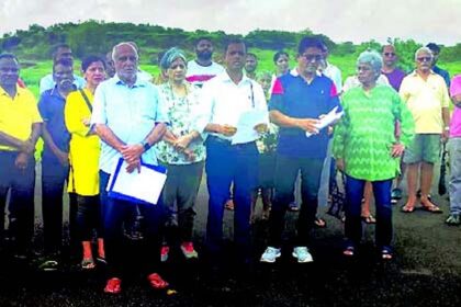 Waste treatment plant row: Nuvem locals protest Environment Minister’s claims