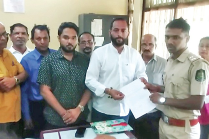 Water Crisis in Curti’s Prabhu Nagar: Residents File Complaint at Ponda Police Station