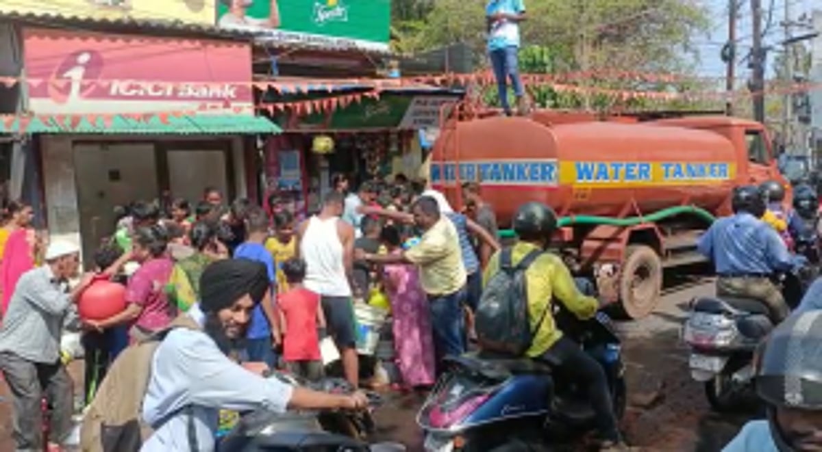 Water crisis: Several part of Goa in tears due to no water
