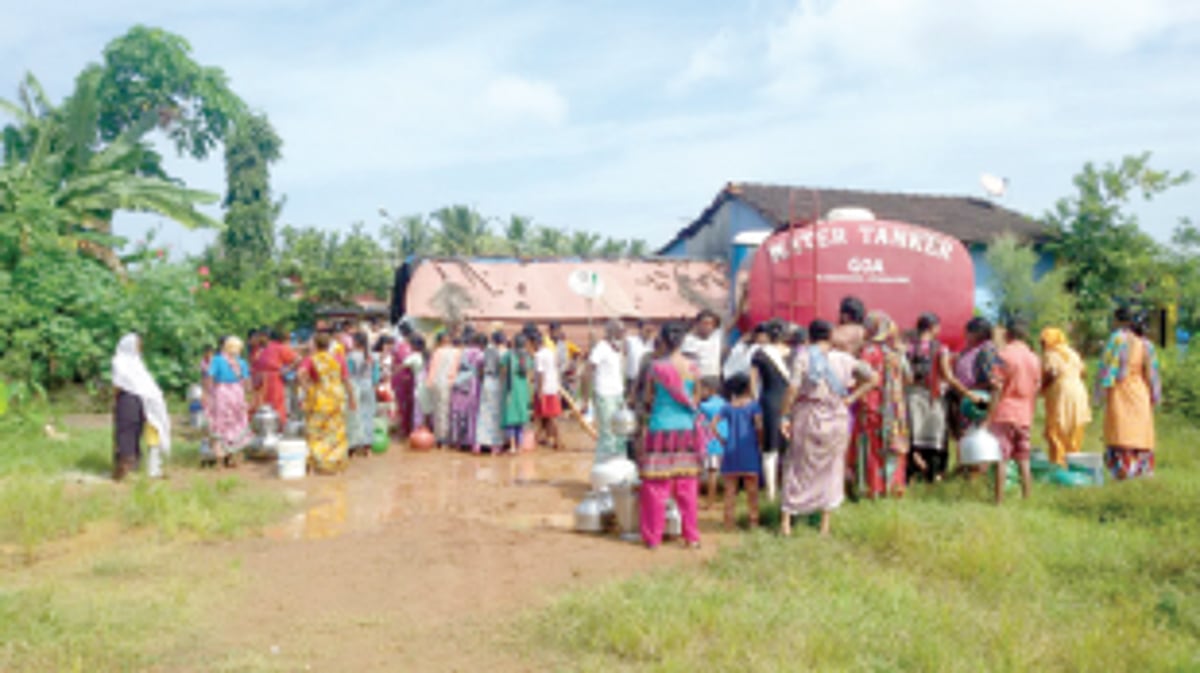 Water everywhere, but not a drop to spare