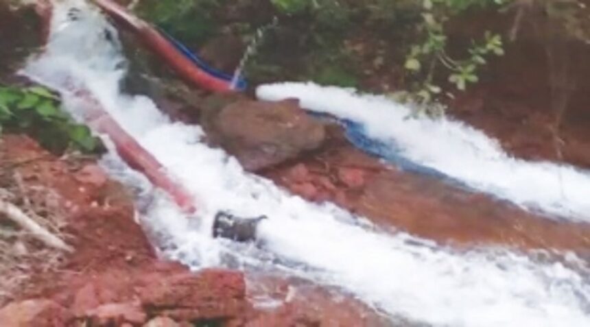 Water level at OPA drops  to its lowest point