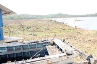 Water level of Chapoli Dam  dips to lowest in years