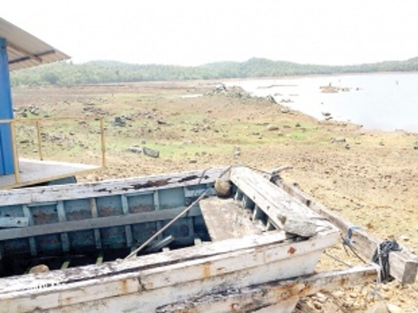 Water level of Chapoli Dam dips to lowest in years