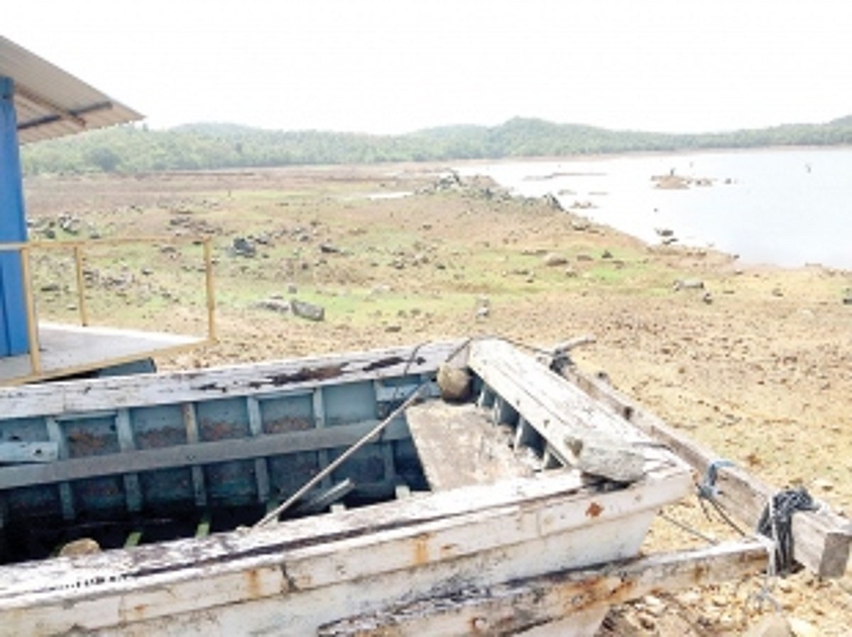 Water level of Chapoli Dam  dips to lowest in years