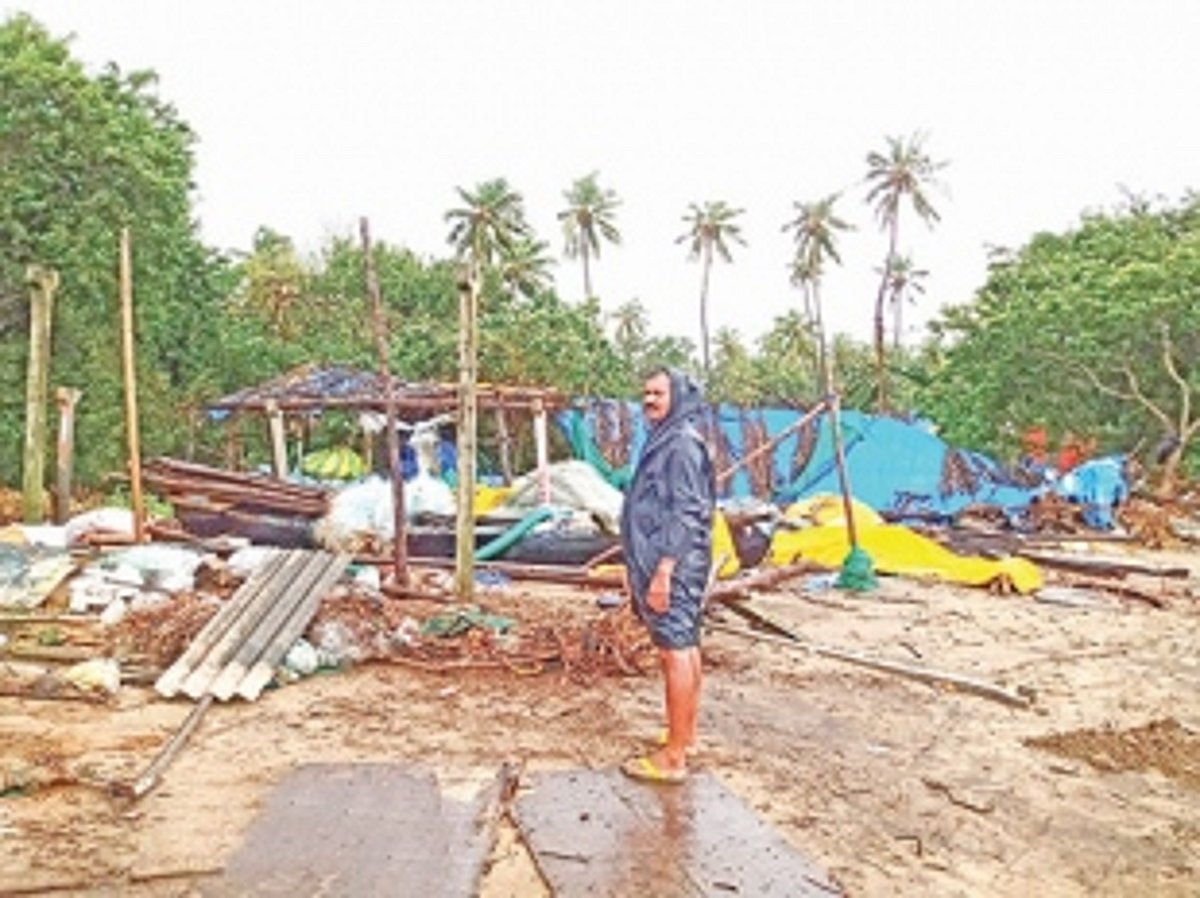 Water levels rise high across Pernem's coastal belt