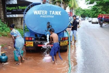 Water, water everywhere, yet our tanks are dry!