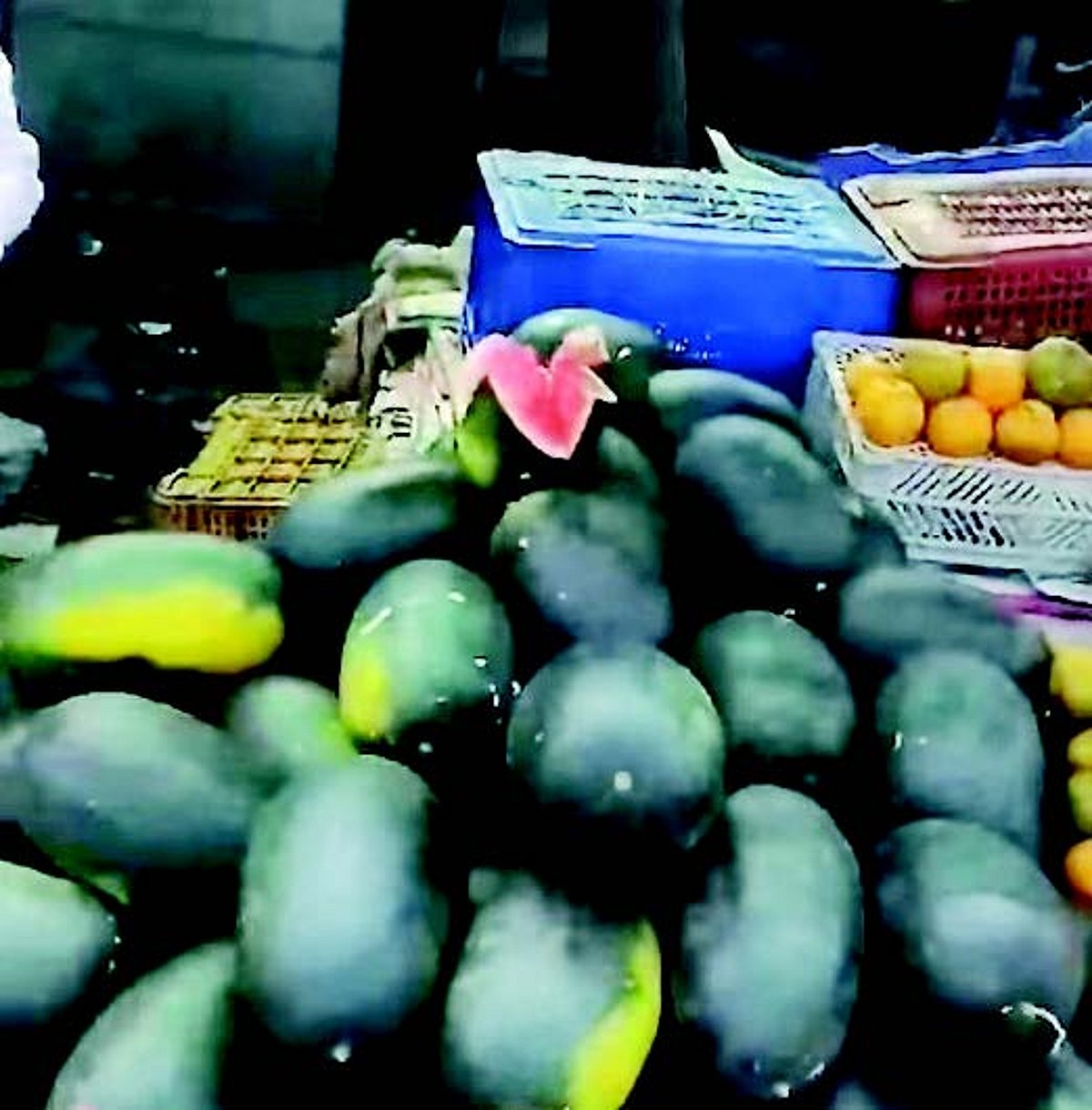Watermelons sold on Mungul stretch not fit for eating, allege locals