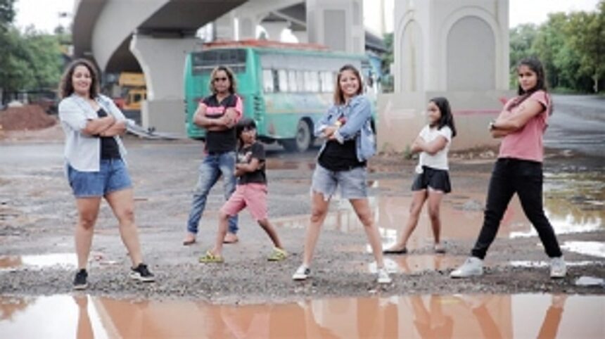 We are all going down that pothole, and singing with sarcasm & disgust