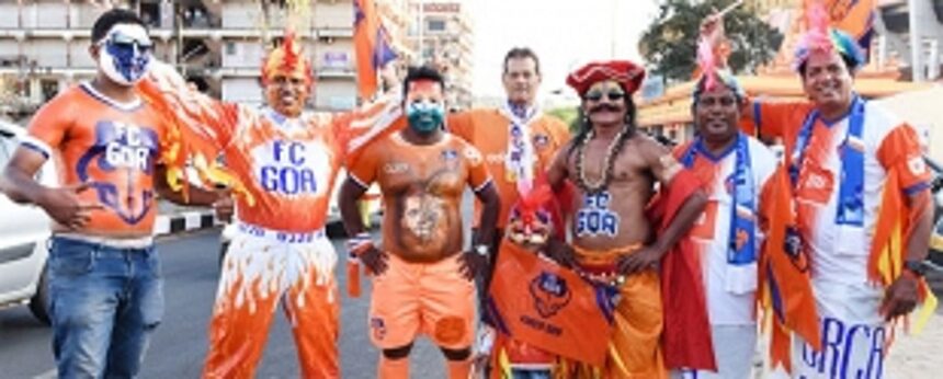 Wear the skin, wave the flag, and scream Força Goa