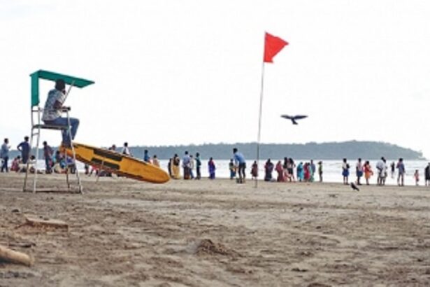 Weekend Rescues and First Aid Interventions Along Goa's Beaches