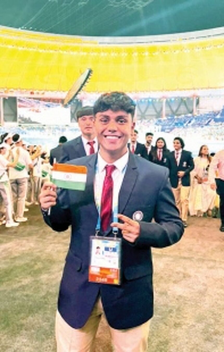 Wesley do Rosario first Goan at World University Games