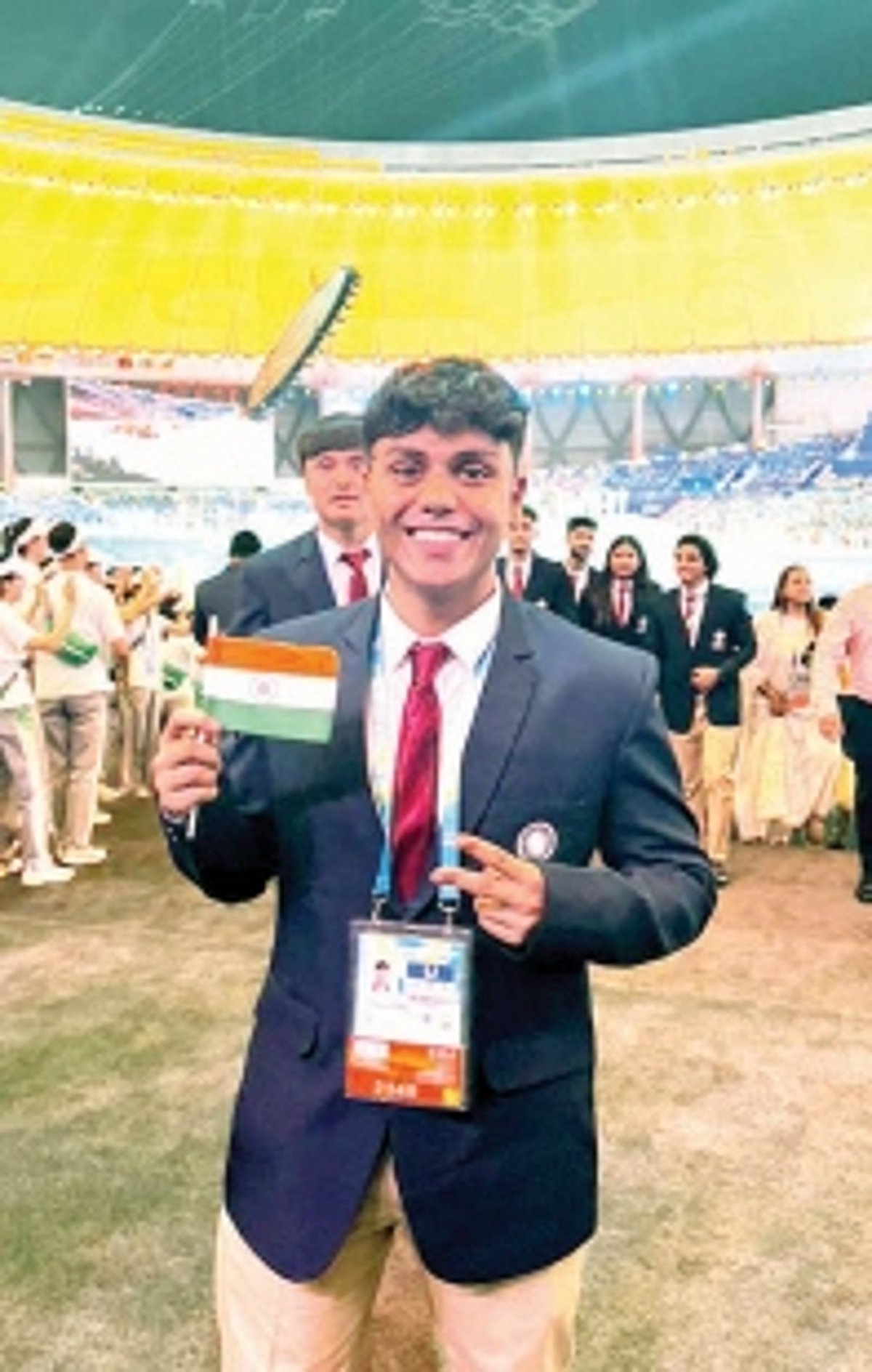 Wesley do Rosario first Goan at World University Games