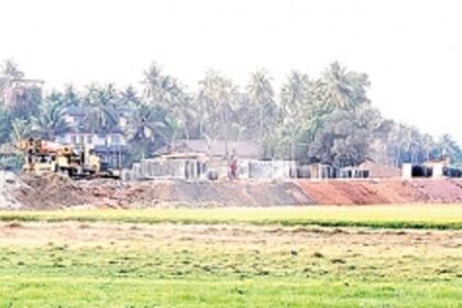 Western bypass constructed by filling up low  lying fields at Benaulim a recipe for disaster?