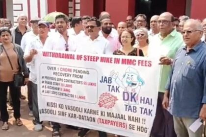 What do the taxpayers of Margao feel about the MMC tax hike?