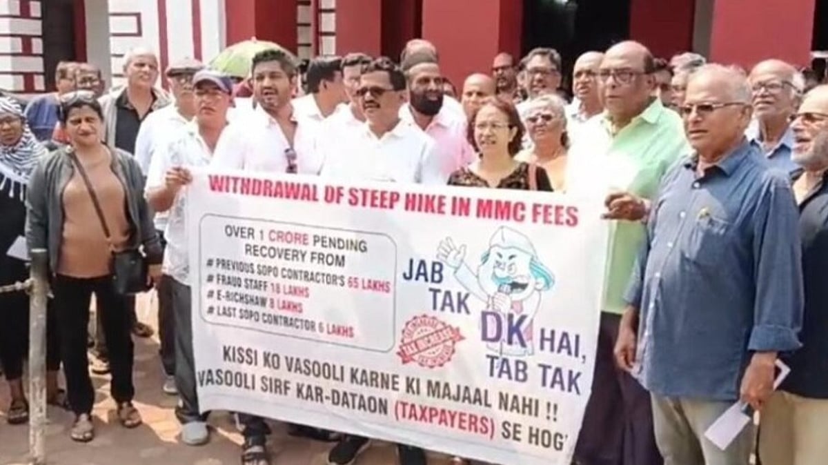 What do the taxpayers of Margao feel about the MMC tax hike?