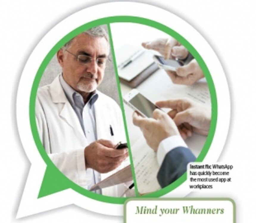 WhatsAppening at the workplace?