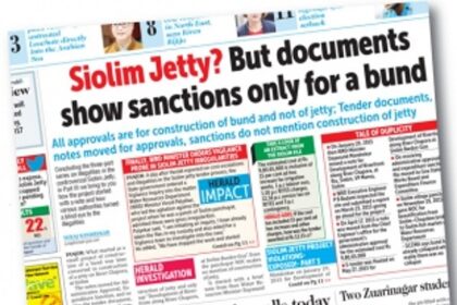 When a bund became a Siolim Jetty mega project
