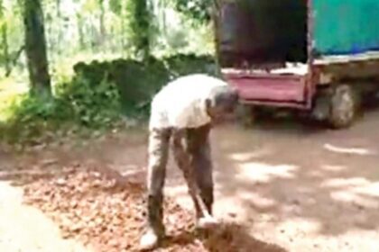 When the Sanguem duo lent their hands literally to repair a road the govt couldn’t