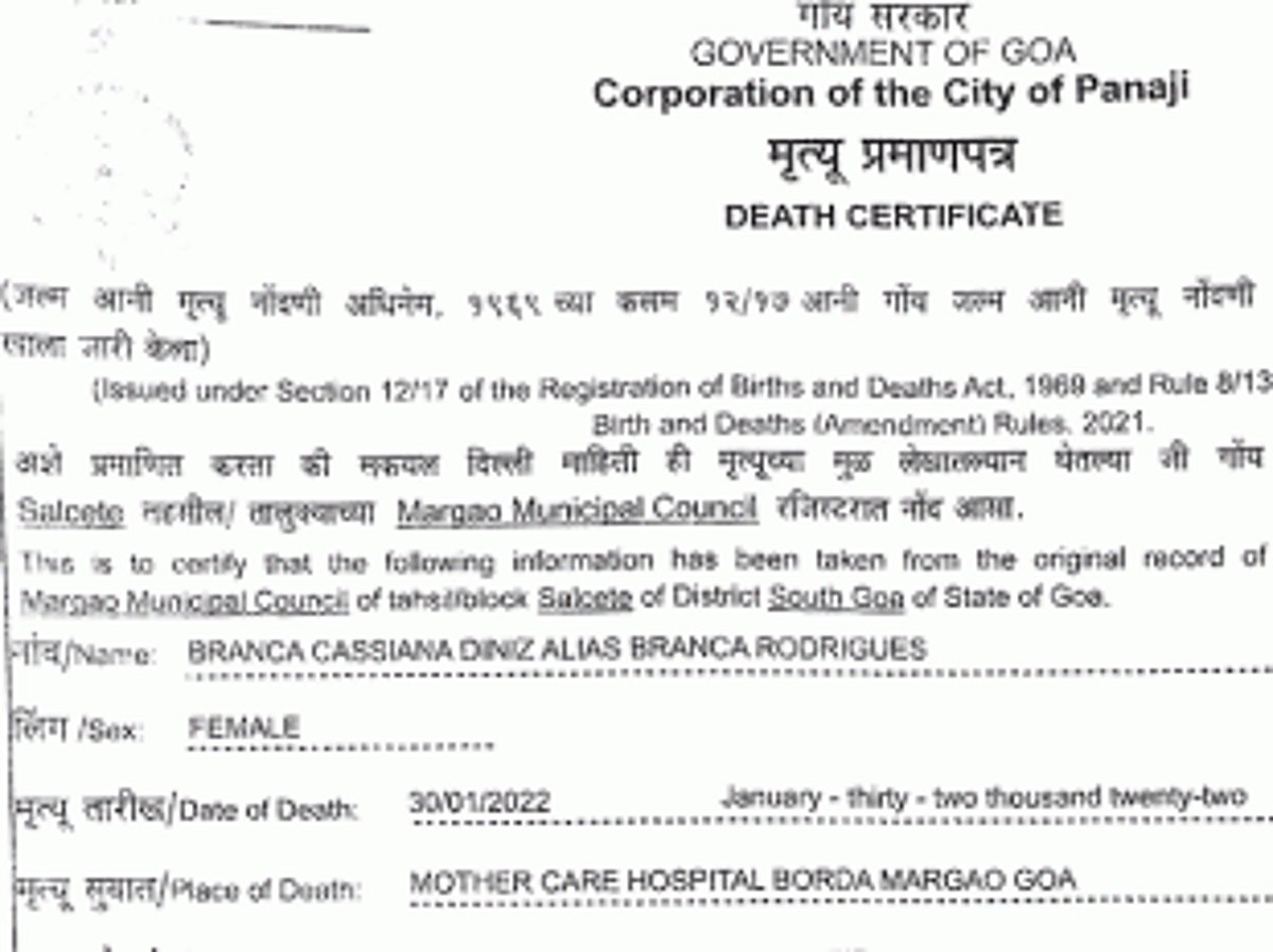 When the dead leave their “deeds” behind: One accused in Assagao land grab case “signed” fake deeds after her death