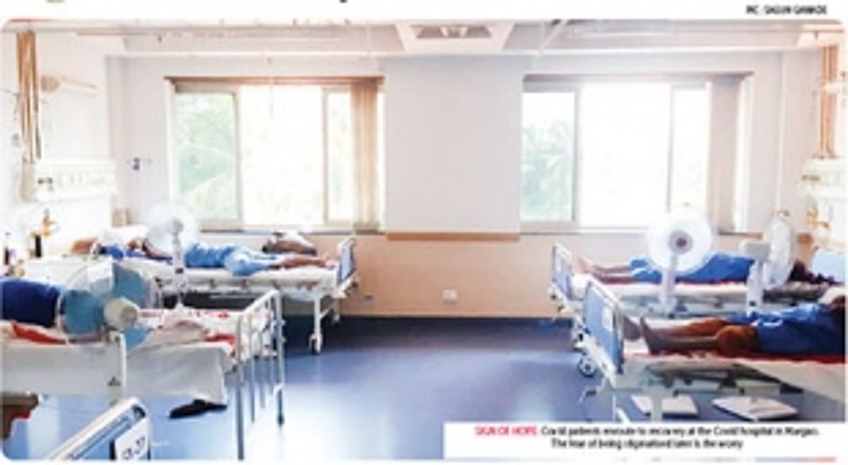 When the stigma mutates faster than the virus