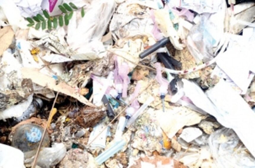 Where is Margao’s medical waste dumped?