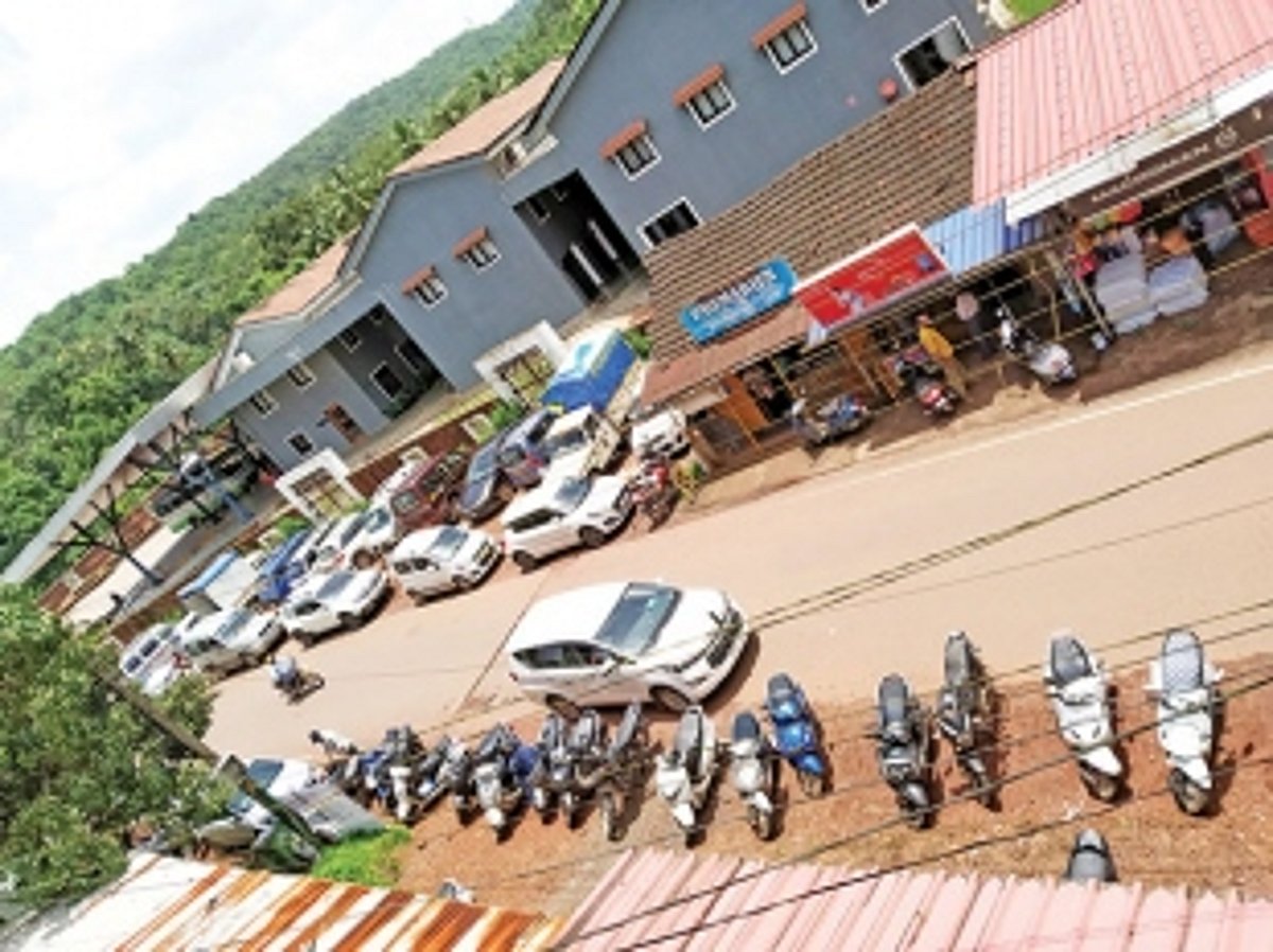 'Where's the promised bus stand, parking facility?'