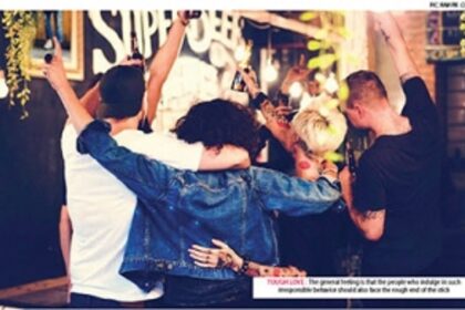 Why can’t action be taken against irresponsible party-goers too?