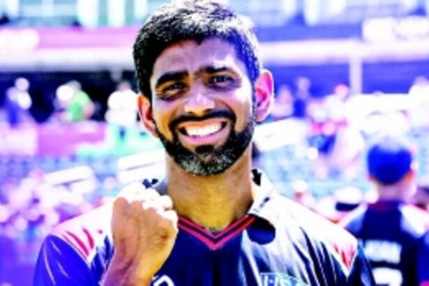 Why do cricket lovers lovingly “hate” Netravali’s American fast bowler Saurabh?...