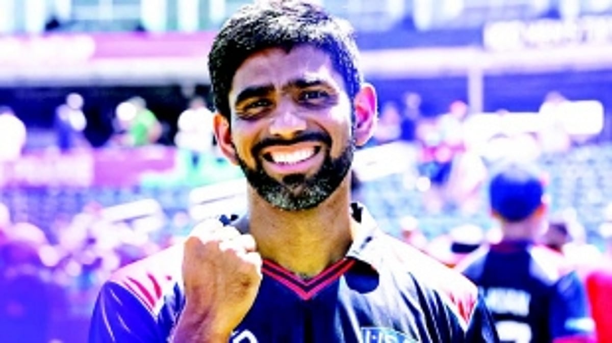 Why do cricket lovers lovingly “hate” Netravali’s American fast bowler Saurabh?...