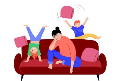 Why modern parenting
can be exhausting