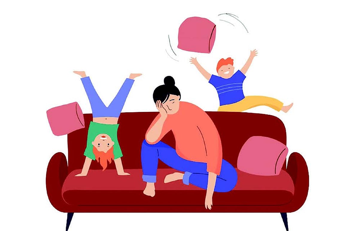Why modern parenting
can be exhausting