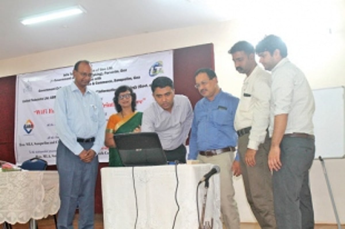 Wi-Fi facility for students at Sankhali