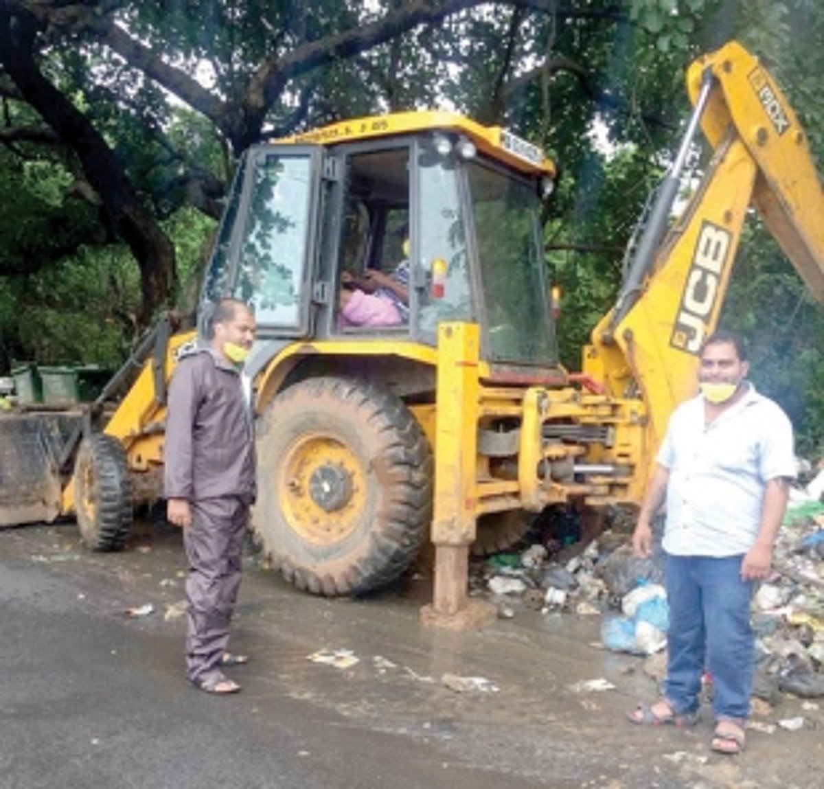Will Siolim hill garbage continue to be cleared?