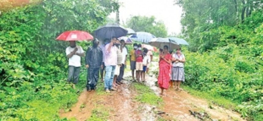 Will approach road to Bomyagall village become a reality? 1 Will approach road to Bomyagall village become a reality?